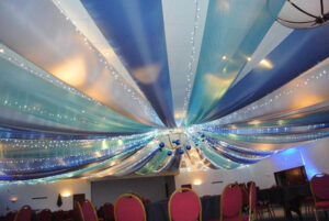 Wall and Ceiling Draping Hire