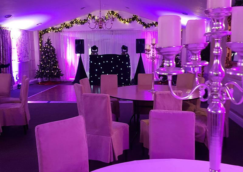 Wedding Reception Mood Lighting